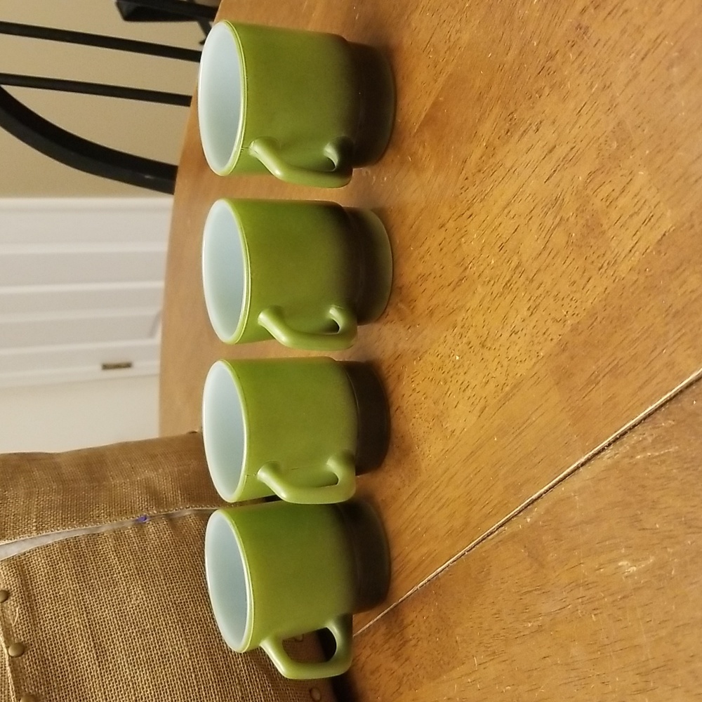 Anchor Hocking Fire-King Ware Cups set of 4 - Picture 4 of 12